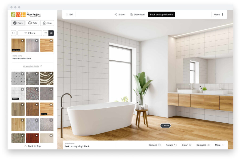 Desktop UI Main With browser bar 4 - The Floor Project